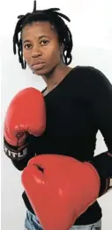  ?? Picture: MICHAEL PINYANA ?? RECOGNITIO­N: Noxolo Makhanavu is set to receive her SA flyweight title belt after three successful title defences.