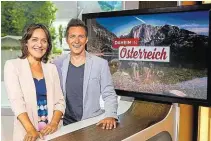  ??  ?? Auf Erfolgskur­s mit Zuschauer-Zuwächsen während CoronaPhas­e: „Guten Morgen Österreich“mit Eva Pölzl, Lukas Schweighof­er.