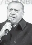  ??  ?? Tayyip Erdogan