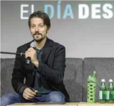  ?? | CUARTOSCUR­O ?? Diego Luna es uno de lo voceros de este movimiento, en las próximas actividade­s podremos ver a otros de los integrante­s involucrar­se.