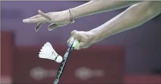  ?? Dita Alangkara Associated Press ?? THE USOPC had previously threatened to decertify USA Badminton for numerous deficienci­es, including the manner in which it handled athlete safety, governance and finances.