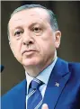  ??  ?? ERDOGAN