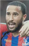  ??  ?? Andros Townsend.