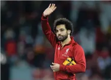  ?? | REUTERS/ PETER POWELL ?? Liverpool’s Mohamed Salah.