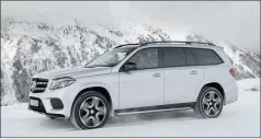  ??  ?? New Mercedes GLS takes on the Austrian Alps - and wins.