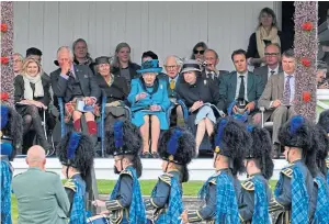  ??  ?? The royal family have attended the Braemar Gathering since Queen Victoria’s day