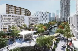  ?? JOSÉ LUIS DUEÑAS MORÁN VIRTUAL Graphics & Animation Studio ?? The proposed Uptown Harbour developmen­t won approval from North Miami Beach commission­ers during a marathon session Tuesday night.