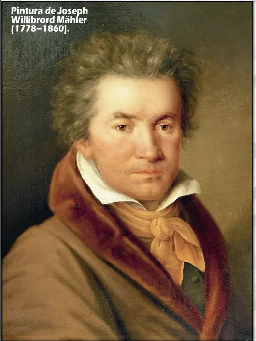  ??  ?? Pintura de Joseph Willibrord Mähler (1778–1860).
