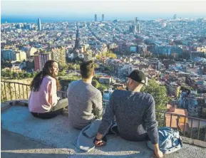  ?? PHOTOGRAPH: WESTEND61/GETTY ?? The dream of working somewhere like Barcelona in Spain is over for many young people who live in the UK