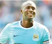  ??  ?? Yaya Toure, Manchester City