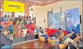  ?? HT PHOTO ?? ▪ Greenpeace India, Go Green and The Climate Agenda, along with other civil society groups, organised a symposium on air pollution in Lucknow on Saturday.