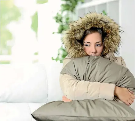  ??  ?? Are you dreading going home to a cold house this evening? These quick heating fixes will beat the cold in 10 mins.