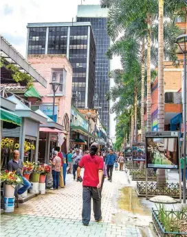  ?? FOTO JUAN A. SÁNCHEZ ?? En el Concejo de Medellín, el alcalde Gutiérrez enfatizó en proyectos como la intervenci­ón del Centro.