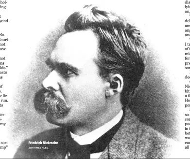  ?? SUN-TIMES FILES ?? Friedrich Nietzsche