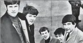  ?? AP/FILE ?? From left: Hilton Valentine, Chas Chandler, John Steel, Eric Burdon and Dave Rowberry of The Animals