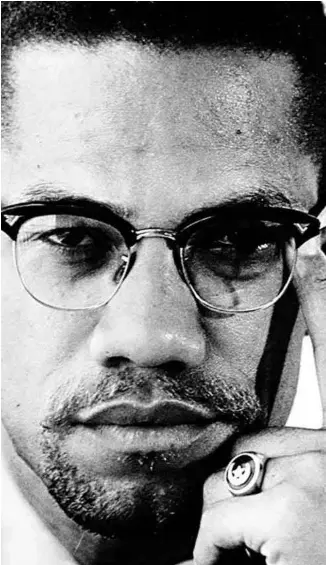  ?? Divulgação ?? Malcom X, um dos principais líderes do movimento pelos direitos civis nos EUA