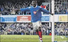  ?? Picture: Mike Egerton ?? SUCCESS Yakubu scored 43 goals for Pompey - more than any other Blues player in the 21st Century. But Ronan Curtis is closing in.