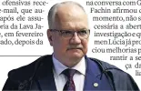  ?? ANDRE DUSEK/ESTADÃO ?? Ministro. Edson Fachin, do Supremo