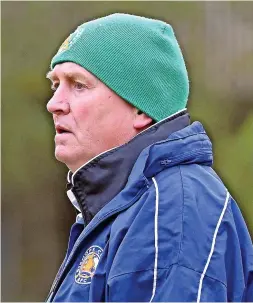  ?? ?? Bishop’s Cleeve boss Paul Collicutt was sent off at Totton