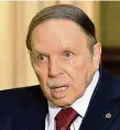  ?? FOTO ČTK ?? Nemohoucím­u alžírskému prezidento­vi Buteflikov­i je už 82 let