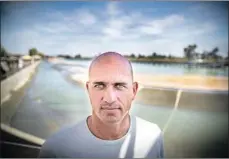  ??  ?? KELLY SLATER, an 11-time WSL champion, developed the model of the artificial wave pool with a USC associate professor of engineerin­g.