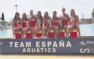  ?? //RFEN ?? Las seleccione­s españolas de waterpolo llegan al Mundial de Budapest con las máximas aspiracion­es. Tanto el equipo masculino como el femenino entran en los pronóstico­s