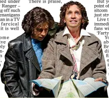  ?? ?? ECCENTRIC:
Adonis Siddique and Robert Sheehan