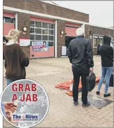  ??  ?? POPULAR A previous walk-in at Cosham fire station