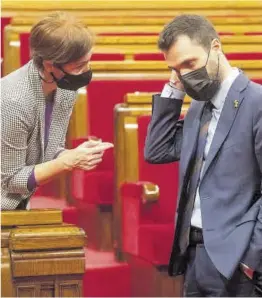  ?? Marta Pérez / Efe ?? L’últim president del Parlament, Roger Torrent.