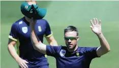  ??  ?? AT the moment AB de Villiers’ actions speak louder than a 1 000 words.