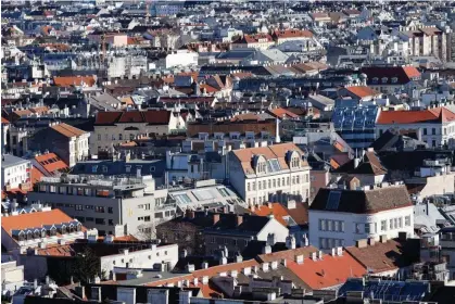  ?? ?? Apartment buildings in Vienna, Austria, in 2022. Photograph: Leonhard Föger/Reuters