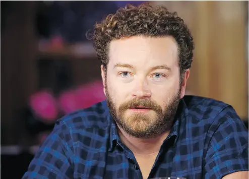  ?? ANNA WEBBER / GETTY IMAGES FOR NETFLIX ?? Danny Masterson speaks during a launch event for Netflix’s The Ranch: Part 3 in June in Nashville, Tenn. He’s been fired and written out of the series for episodes that are being filmed in 2018.