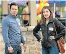  ??  ?? LEARNING THE ROPES: Mark Wahlberg and Rose Byrne star in ‘Instant Family’