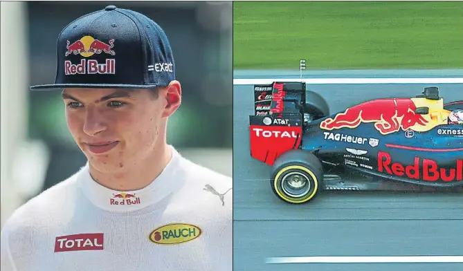  ?? FOTO: JOAN VALLS/ URBANANDSP­ORT ?? Max Verstappen es el piloto más joven en debutar en la F-1, con 17 años y 166 días en el GP de Australia de 2015, y en ganar una carrera, con 18 años y 227 días en el GP de España de 2016