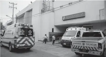  ?? FOTO: EL DEBATE ?? Aspectos del área de urgencias del Hospital Pediátrico de Sinaloa.