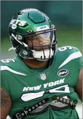  ?? COREY SIPKIN — THE ASSOCIATED PRESS ?? Jets defensive lineman Quinnen Williams is headed to injured reserve, ending his breakout second NFL season.