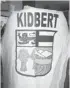  ??  ?? KidBert shirts honour cousins and curling rivals D.J. Kidby and
Ben Hebert.