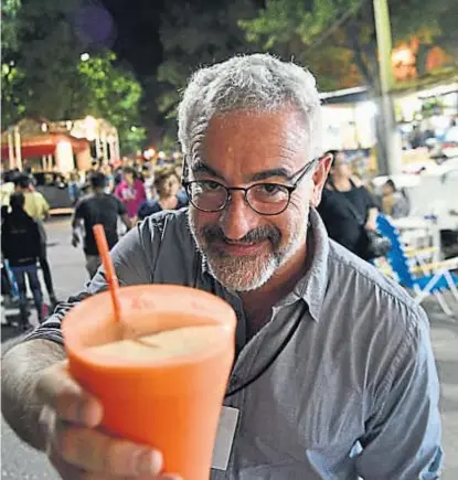  ?? (PEDRO CASTILLO) ?? Con historia. Gabriel Reusa, de Goulu, nació en Brinkmann y pasó su infancia entre festivales.