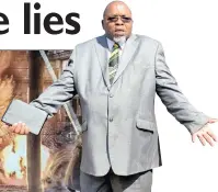  ??  ?? How, asks party secretary-general Gwede Mantashe, can anyone vote against President Jacob Zuma? It’s the same as selling out the ANC, really. For anyone to protect No 1, it’s surely more like the Stalingrad defence – you can be sure you’re going to get...