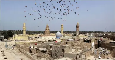  ?? (Reuters) ?? THE SHRINE containing the tomb of Jewish prophet Ezekiel in the Iraqi town of Kifl, south of Baghdad.