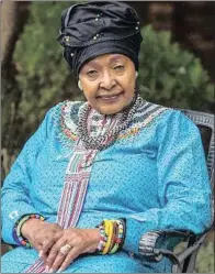  ??  ?? Winnie Madikizela-mandela, the South African activist and politician who has headed the ANC Women’s League.