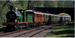  ?? ALAN BARNES/LGPL/ALAMY ?? Beautifull­y preserved South Eastern & Chatham Railway ‘C’ No. 592 at work at the Bluebell Railway on April 14 2009.