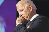  ?? Mario Tama / Getty Images 2019 ?? Former Vice President Joe Biden denies sexually assaulting an employee in 1993.