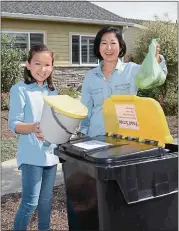  ?? BANG ARCHIVES ?? Sunnyvale was ahead of the curve in 2017when the city asked residents to start composting table scraps. West Valley Collection­s and Recycling is nearly finished distributi­ng kitchen pails to residents so they can separate their kitchen food scraps from their trash.