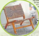  ?? PHOTOS: INSTAGRAM ?? Furniture that uses recycled, reclaimed wood, bamboo and cork are set to become a way of life