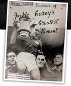  ??  ?? GLORY DAYS: A commemorat­ive supplement featuring the FA Cup win