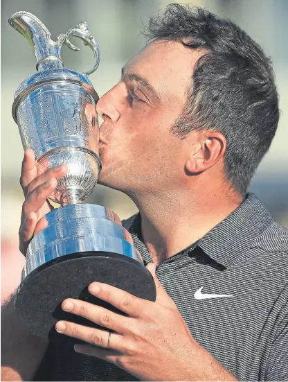  ?? Getty. ?? Open champion Francesco Molinari is almost unassailab­le at the head of the Race to Dubai.