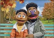  ?? SESAME WORKSHOP ZACH HYMAN/ ?? Two new “Sesame Street” muppets, Wes and Elijah, star in the new series “ABCs of Racial Literacy.”