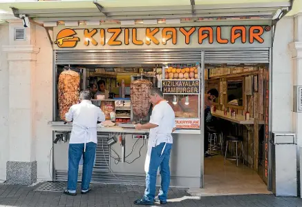  ??  ?? You will find a kebab shop on just about every corner.