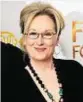  ??  ?? Streep slammed Trump